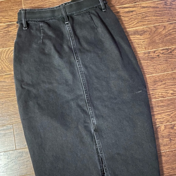 NWOT Never Worn! Zara Denim Distressed Skirt XS - Picture 6 of 6